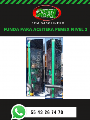 FUNDA PARA ACEITERA PEMEX NIVEL 2