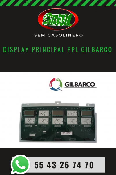 DISPLAY PRINCIPAL PPL GILBARCO