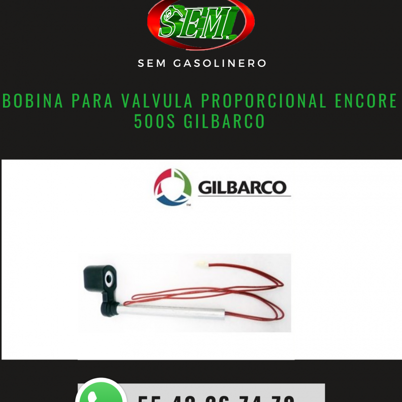 BOBINA PARA VALVULA PROPORCIONAL ENCORE 500