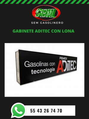 GABINETE ADITEC CON LONA