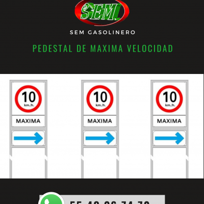 PEDESTAL DE MAXIMA VELOCIDAD