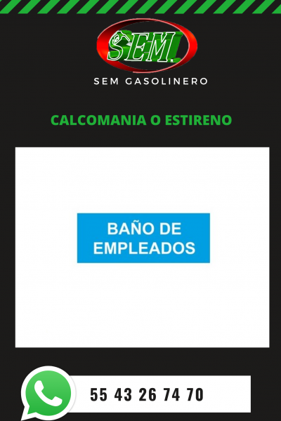 BAÑO DE EMPLEADOS