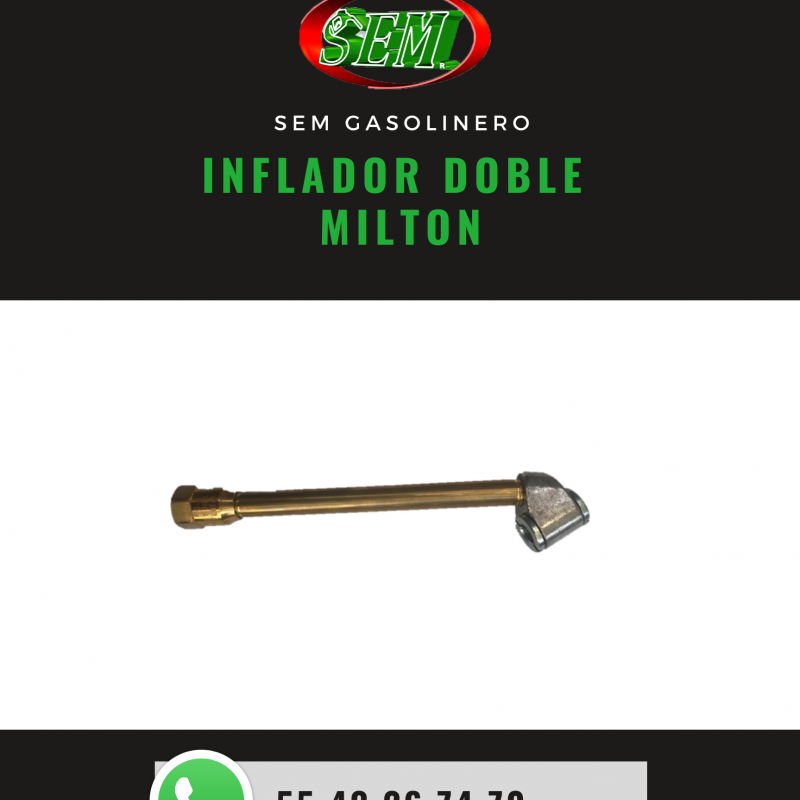 INFLADOR DOBLE MILTON