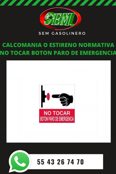 BOTON PARO DE EMERGENCIA