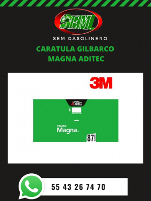 CARATULA GILBARCO MAGNA ADITEC