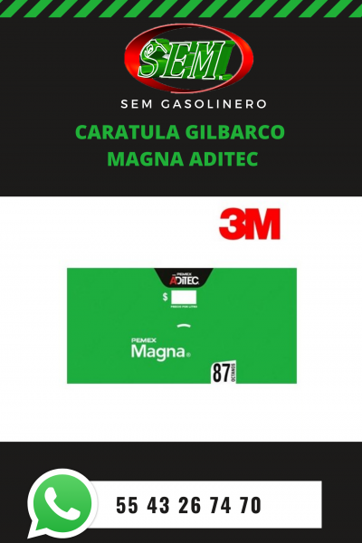 CARATULA GILBARCO MAGNA ADITEC