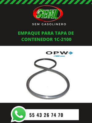 EMPAQUE PARA TAPA DE CONTENEDOR 1C-2100