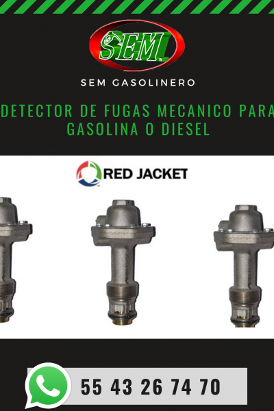 DETECTOR DE FUGAS MECANICO PARA GASOLINA O DIESEL