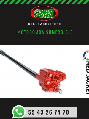 MOTOBOMBA SUMERGIBLE