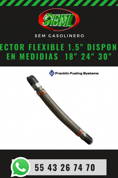 CONECTOR FLEXIBLE DE 1.5