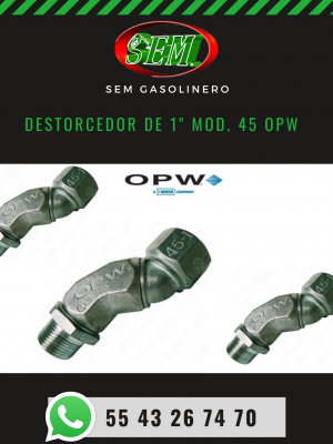 DESTORCEDOR DE 1" Mod 45