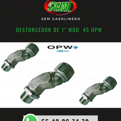 DESTORCEDOR DE 1" Mod 45