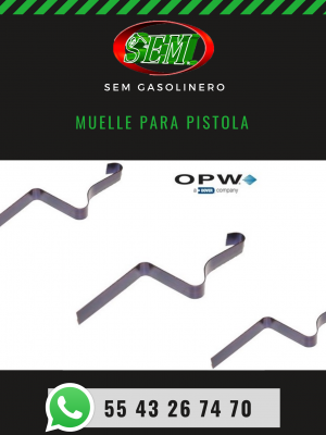 MUELLE PARA PISTOLA