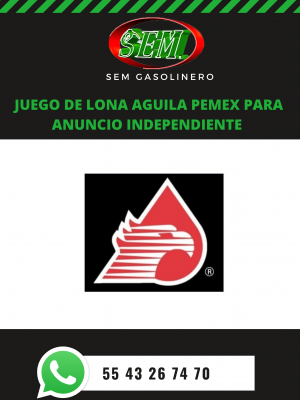 JUEGO DE LONA  PEMEX