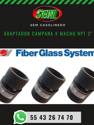 ADAPTADOR CAMPANA X MACHO NPT 3_