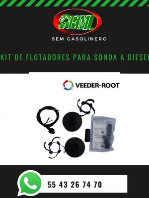 KIT DE FLOTADORES PARA SONDA A DIESEL