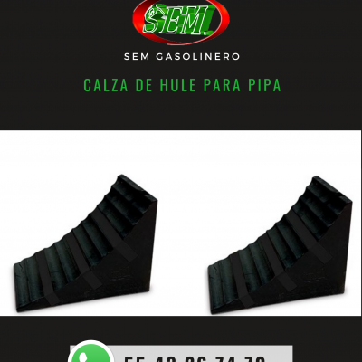 CALZA DE HULE PARA PIPA