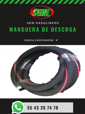 MANGUERA DE DESCARGA