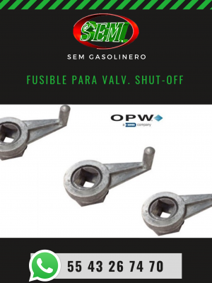 FUSIBLE PARA VALV. SHUT-OFF