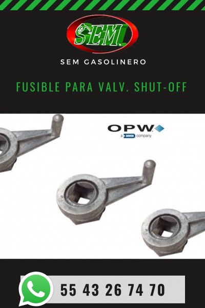 FUSIBLE PARA VALV. SHUT-OFF