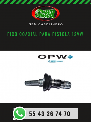 PICO COAXIAL PARA PISTOLA 12VW