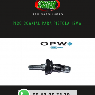 PICO COAXIAL PARA PISTOLA 12VW