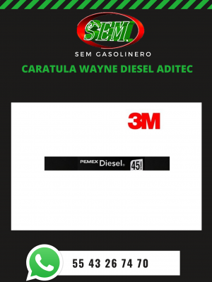 CARATULA WAYNE DIESEL ADITEC