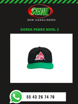 GORRA PEMEX