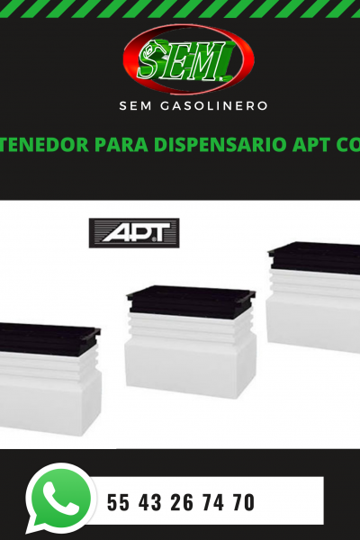 CONTENEDOR PARA DISPENSARIO APT CON UL