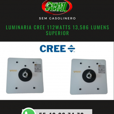 LUMINARIA CREE 112WATTS 13,586 LUMENS SUPERIOR