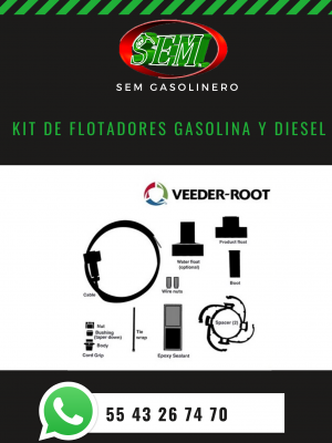 KIT DE FLOTADORES GASOLINA Y DIESEL