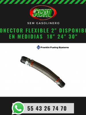 CONECTOR FLEXIBLE DE 2