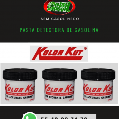 PASTA DETECTORA DE GASOLINA