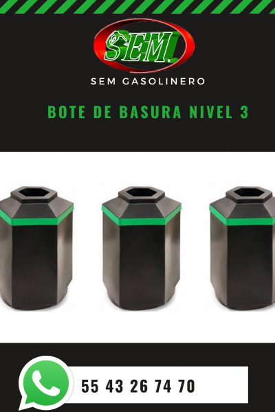 BOTE BASURA NIVEL 3