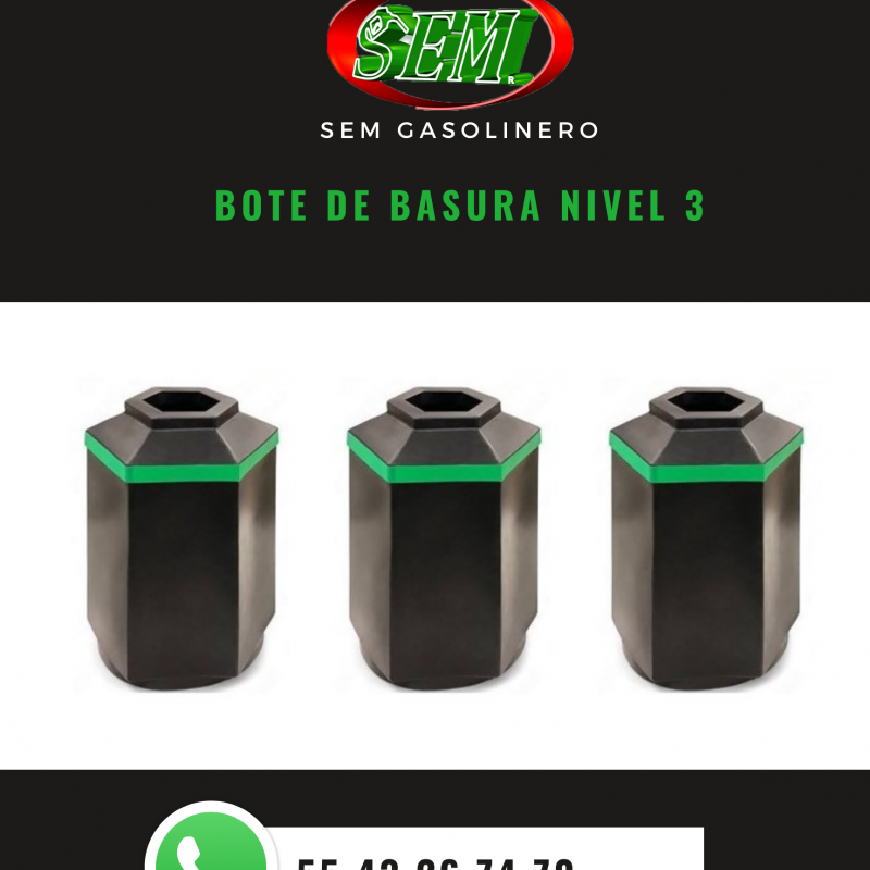 BOTE BASURA NIVEL 3