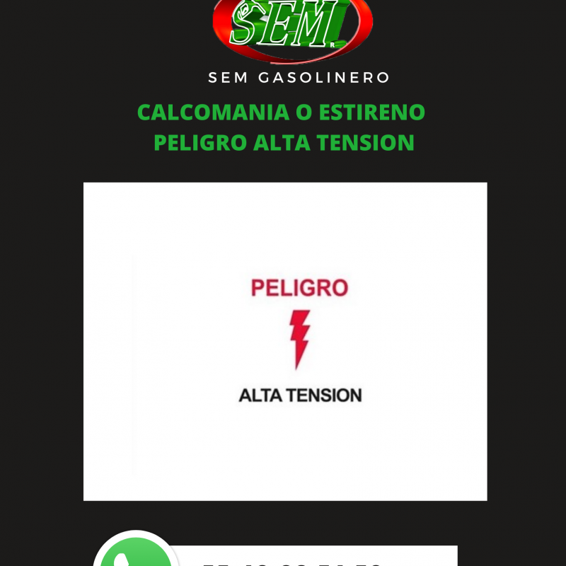 PELIGRO ALTA TENSION