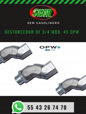 DESTORCEDOR DE 3/4 MOD. 45