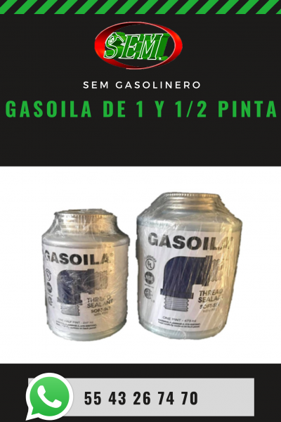 GASOILA 1 Y 1/2 PINTA