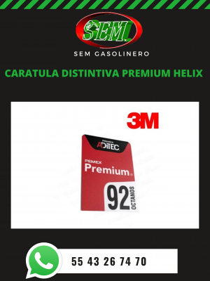 CARATULA DISTINTIVA PREMIUM HELIX