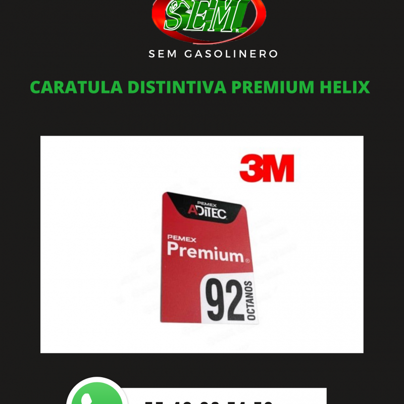 CARATULA DISTINTIVA PREMIUM HELIX