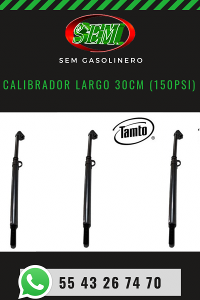 CALIBRADOR LARGO 30CM (150psi)