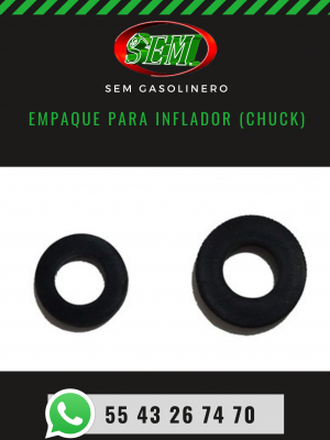 EMPAQUE PARA INFLADOR (CHUCK)