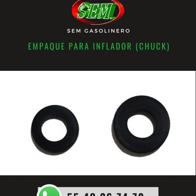 EMPAQUE PARA INFLADOR (CHUCK)