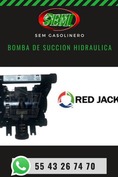 BOMBA DE SUCCION HIDRAULICA