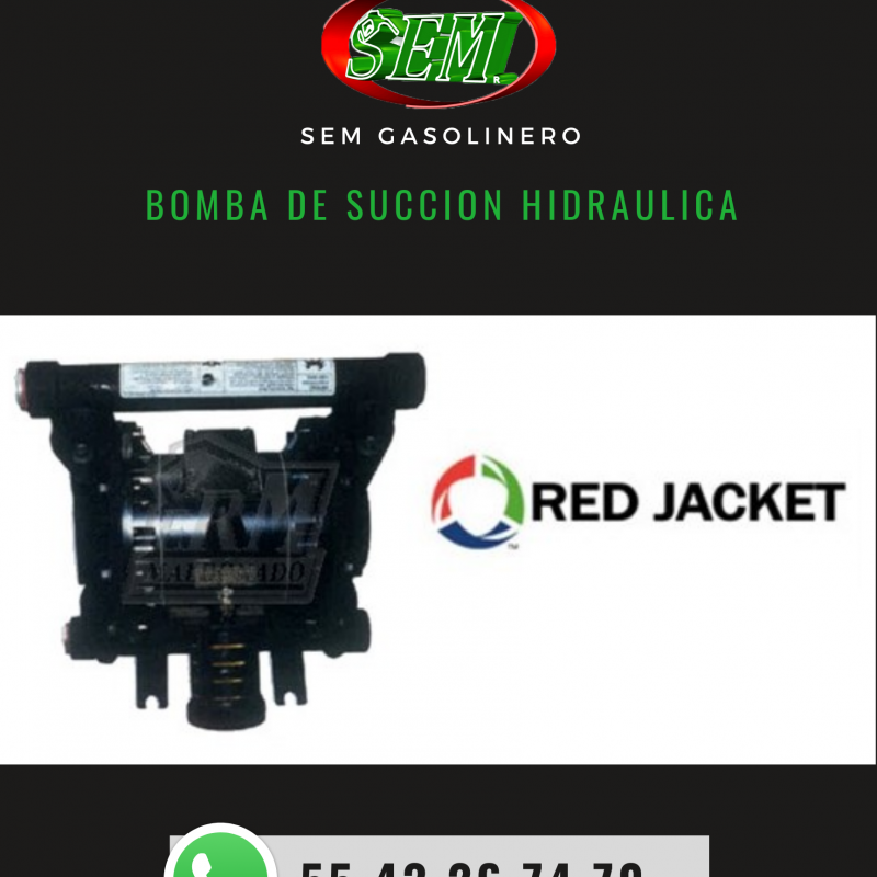 BOMBA DE SUCCION HIDRAULICA