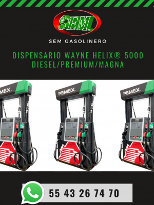 DISPENSARIO WAYNE HELIX® 5000 DIESEL PREMIUM MAGNA