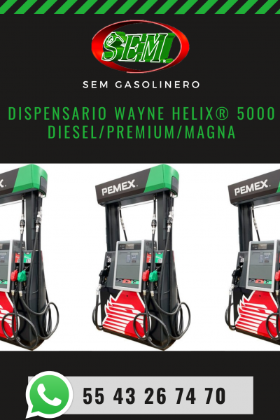 DISPENSARIO WAYNE HELIX® 5000 DIESEL PREMIUM MAGNA