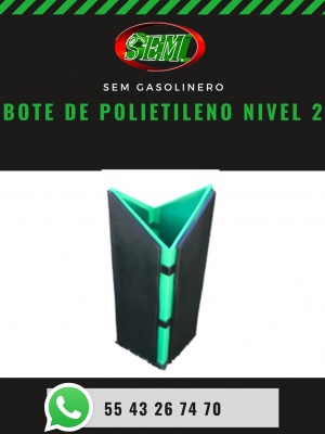 BOTE DE POLIETILENO NIVEL 2