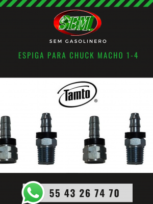 ESPIGA PARA CHUCK MACHO 1-4