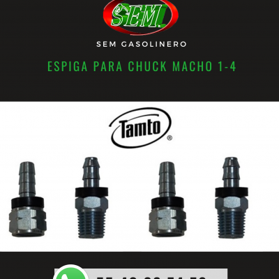 ESPIGA PARA CHUCK MACHO 1-4